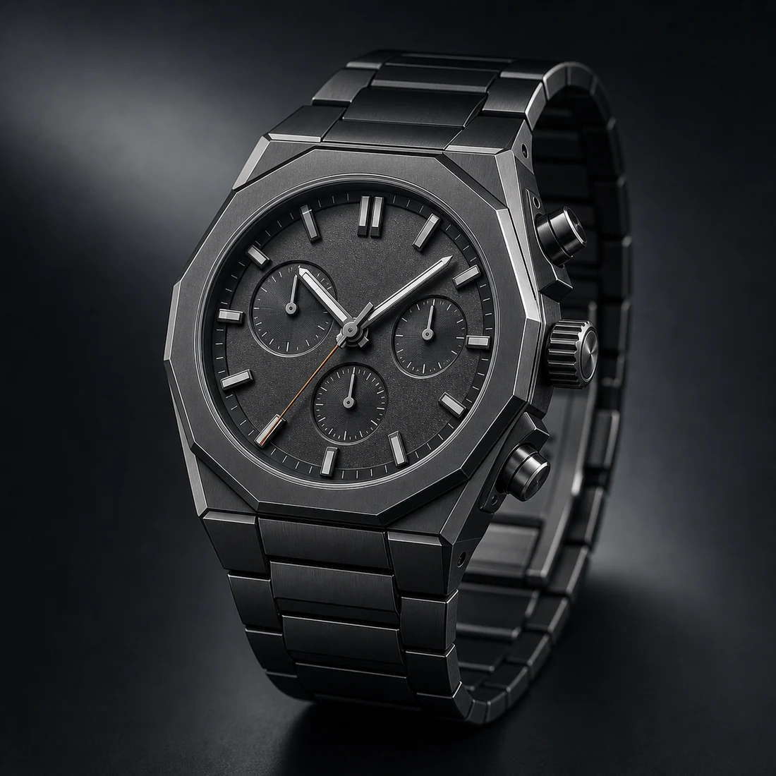 Chronograph Sport 40 original graphite dial custom watch